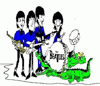 Beatles Cartoon Characters