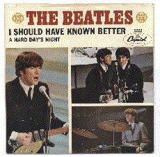 I Should Have KNown Better / A Hard Day's Night (Picture Sleeve)