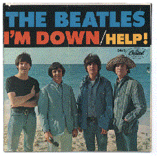 I'm Down / Help ! (Picture Sleeve)