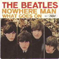 Nowhere Man / What Goes On (Picture Sleeve)