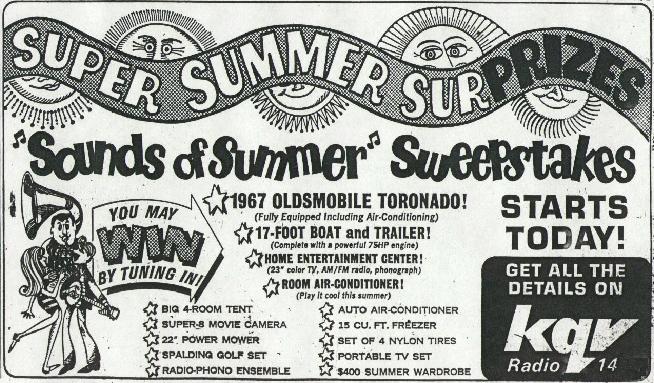 KQV Super Summer Ad - Pittsburgh Press