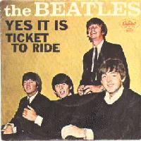 Yes It Is / Ticket To Ride (Picture Sleeve)